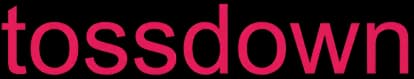 tossdown Logo